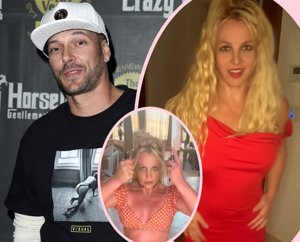 Kevin Federline Fears 'Something Bad' Will Happen To Britney Spears -- And Claims She Watched Their Sons Sleep With Knife In Her Hand!