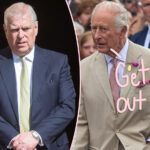 King Charles Might Finally Succeed In Kicking Prince Andrew Out Of His Royal Mansion!