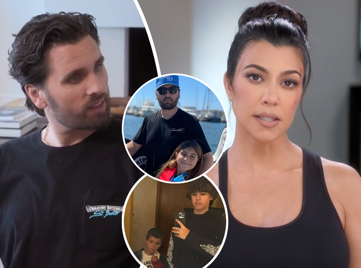 Kourtney Kardashian Offers Rare Co-Parenting Update With Ex Scott Disick! – Perez Hilton