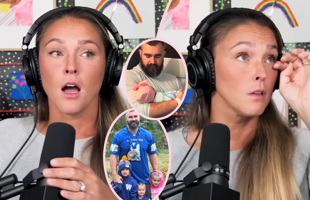 Kylie Kelce Breaks Down In Tears As She Opens Up About Miscarriage Before 4 Daughters