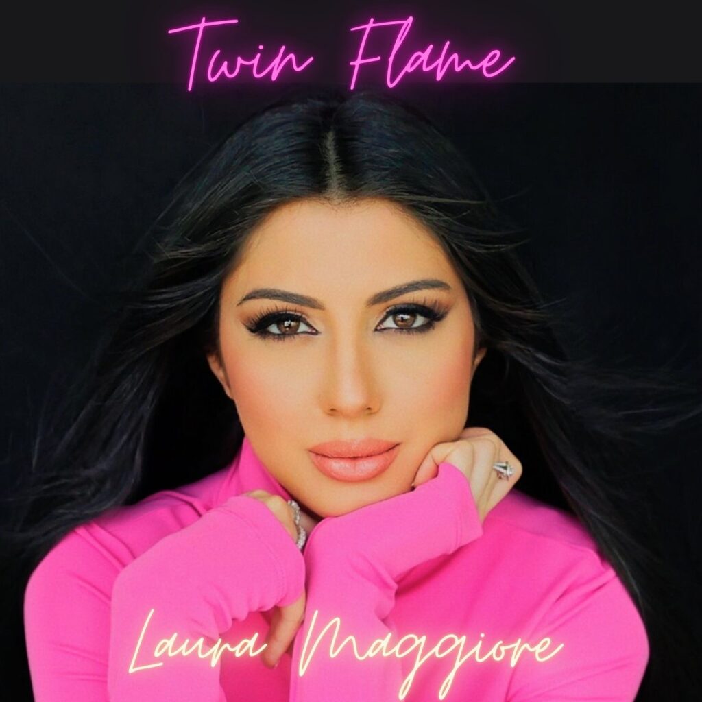 Laura Maggiore on the cover of her Twin Flame album