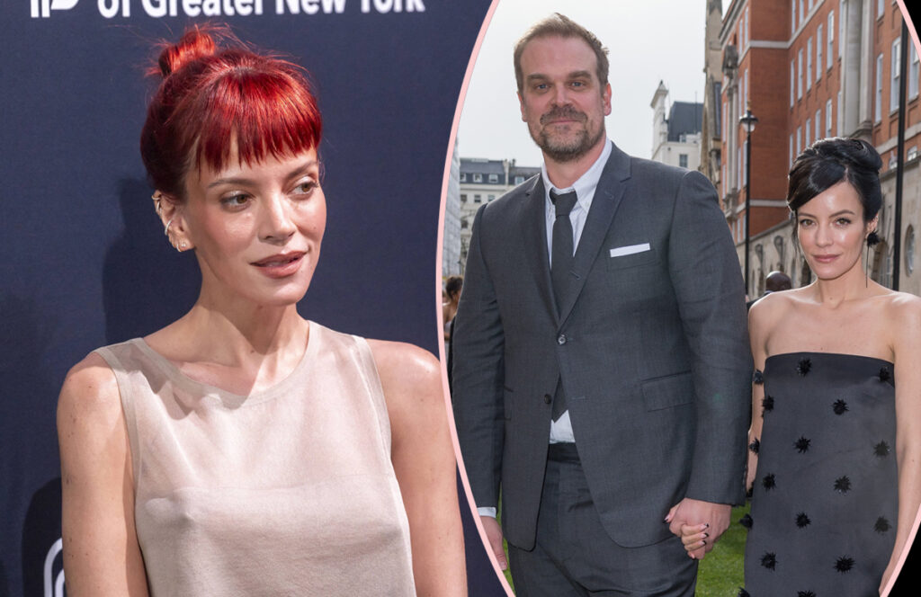 Lily Allen Not Angry David Harbour Cheating