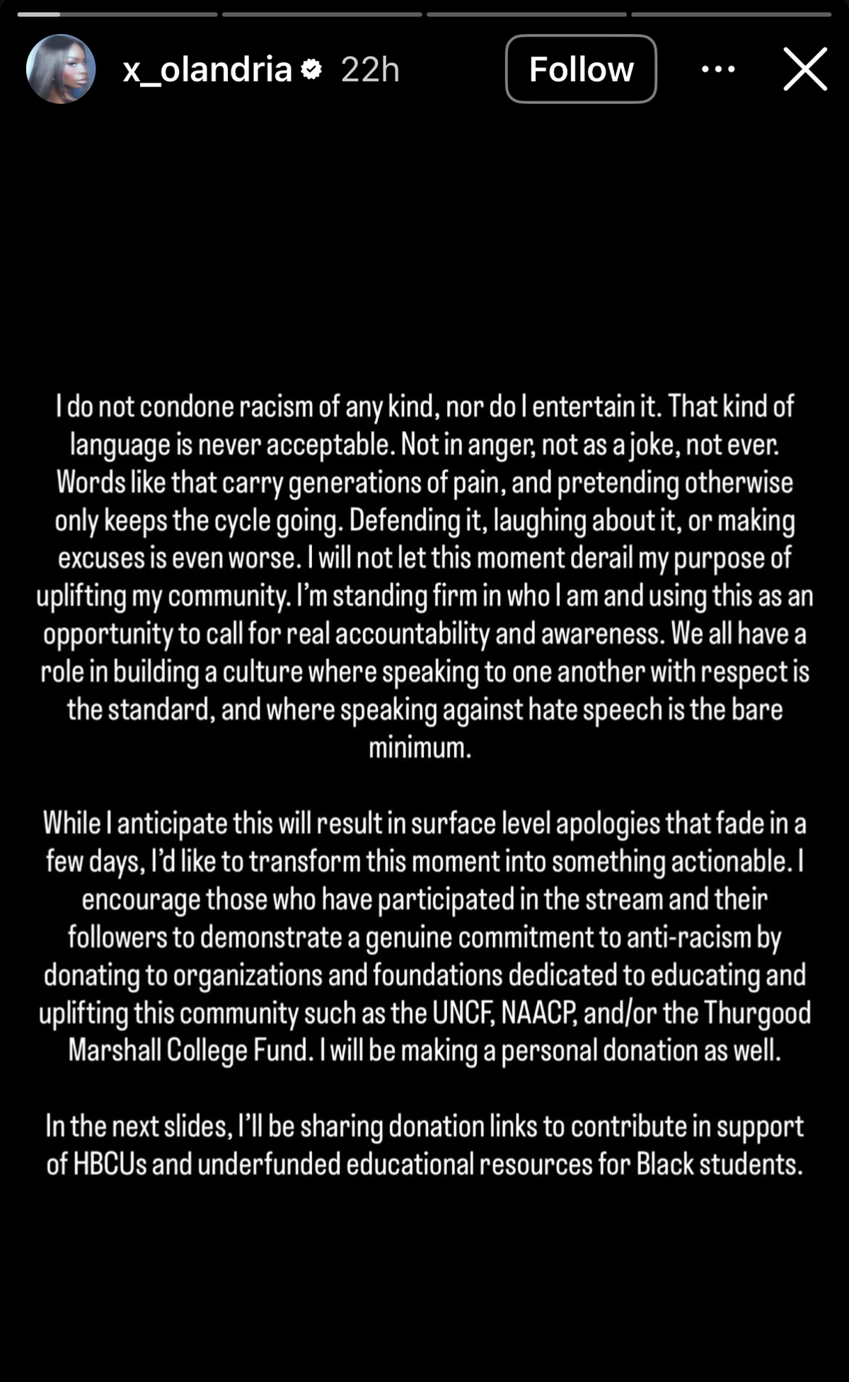 Huda Mustafa apologizes to Olandria Carthen for laughing at racial slur 