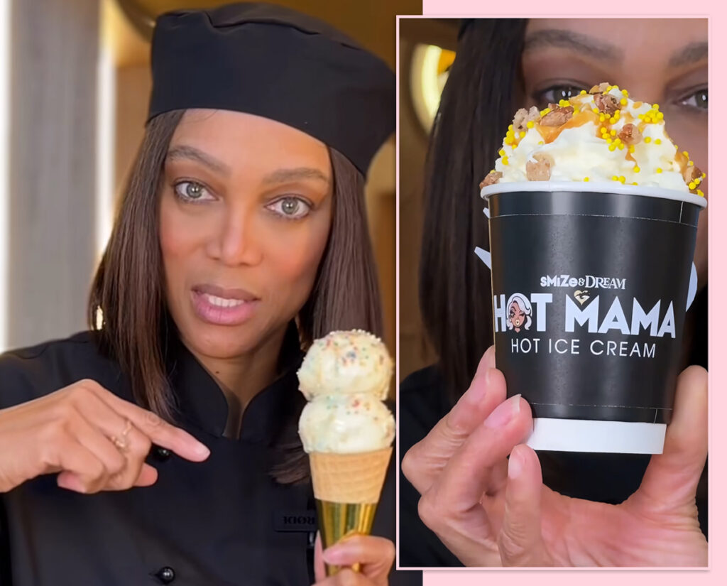 Tyra Banks Has The Internet So Confused Right Now With Her New 'Hot Ice Cream'