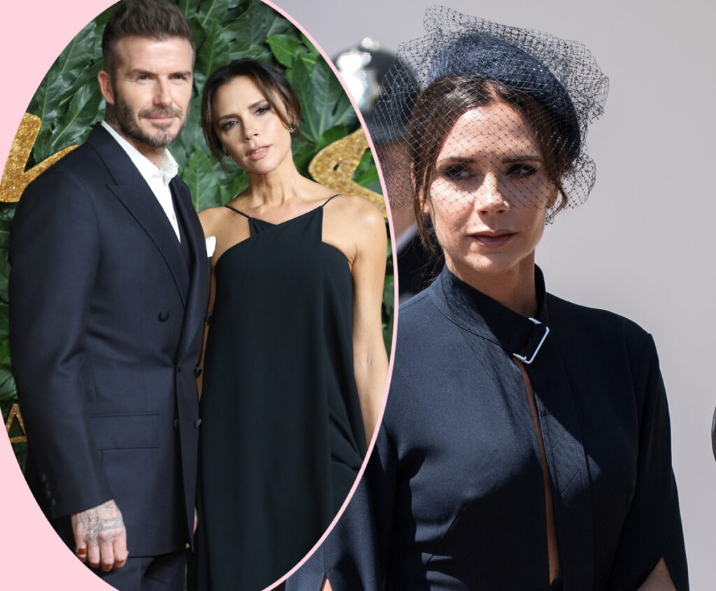Victoria Beckham Blames Her Icy Reputation On Hubby David's Red Carpet Habit! Y'all Buying This?!