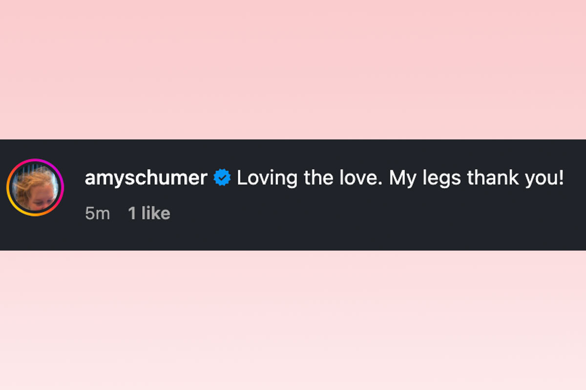 Amy Schumer is 'loving' the response to her weight loss!