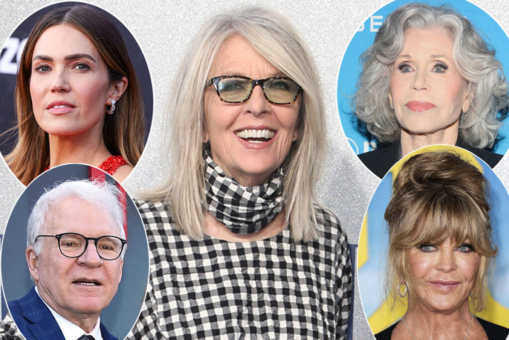 Mandy Moore, Jane Fonda, Goldie Hawn, & More Celebs React To Diane Keaton’s Death
