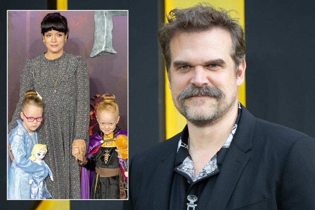 David Harbour Still Playing Dad To Lily Allen's Daughters As Divorce Gets Messy!