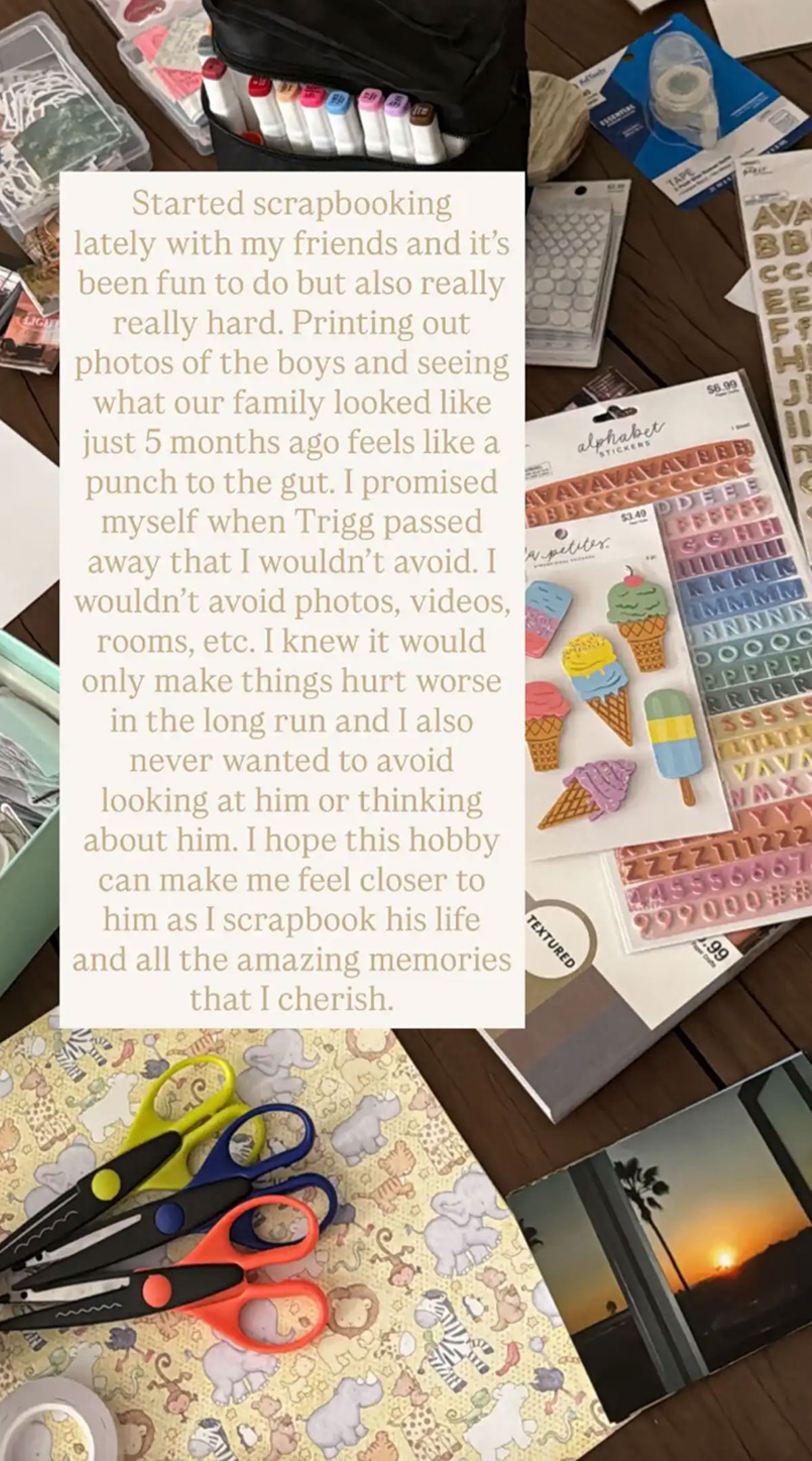 Emilie Kiser Says Photos Of Late Son Trigg Feel Like A 'Punch To The Gut' Now