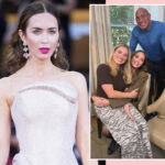 Why Emily Blunt Had A Reporter Sit On Her Knee For A Photo -- It's Actually A Cute Story!