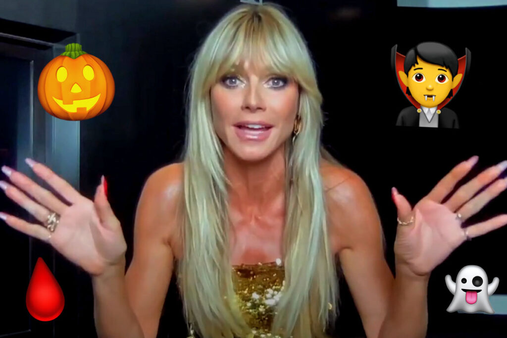 Heidi Klum Teases This Year’s Extravagantly Spooky Halloween Costume!