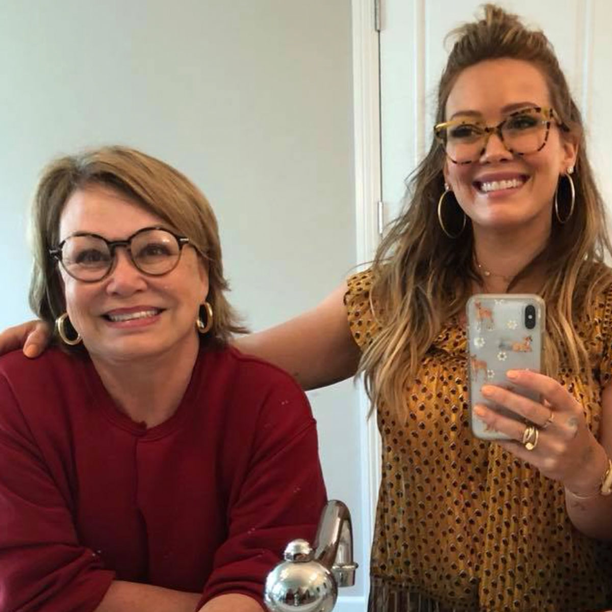 Hilary Duff and mom Susan