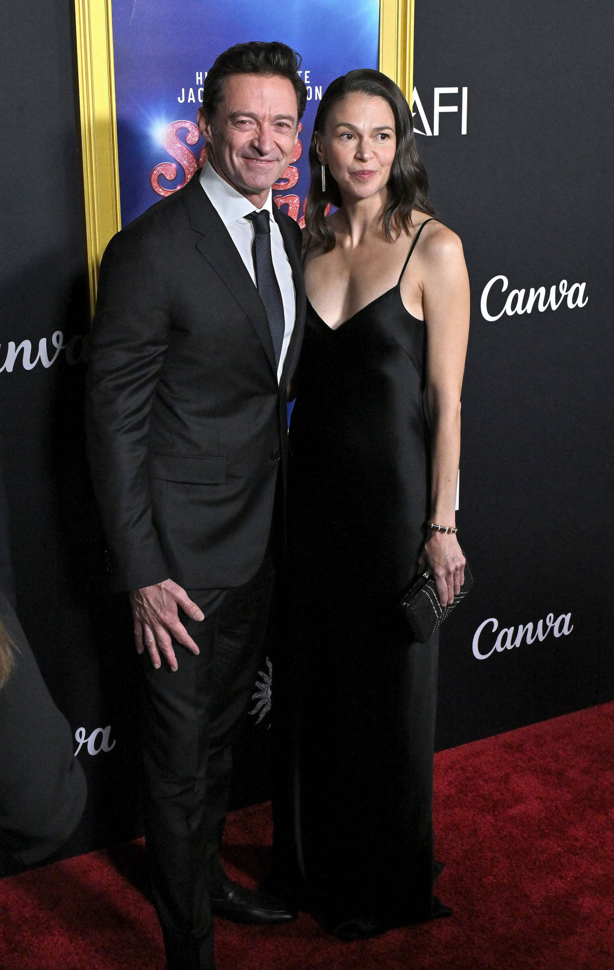 Hugh Jackman & Sutton Foster FINALLY Make Red Carpet Debut As A Couple!