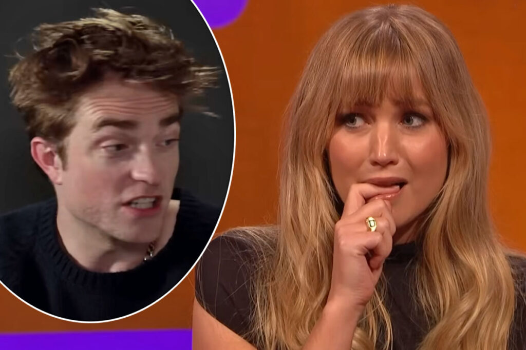 Jennifer Lawrence Tells INSANE Story About Time She Fed A Very ‘Hungry’ Robert Pattinson Food Out Of Her Trash!