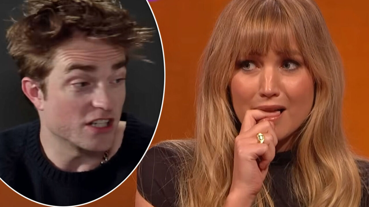 Jennifer Lawrence Tells INSANE Story About Time She Fed A Very 'Hungry' Robert Pattinson Food Out Of Her Trash! - Perez Hilton