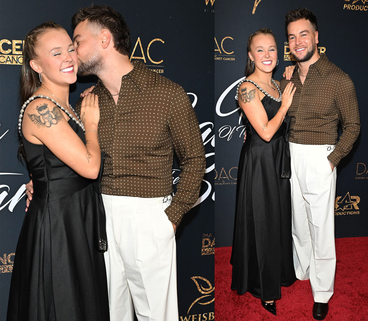 JoJo Siwa & Chris Hughes Make Adorable Red Carpet Debut While Gushing About Romance!