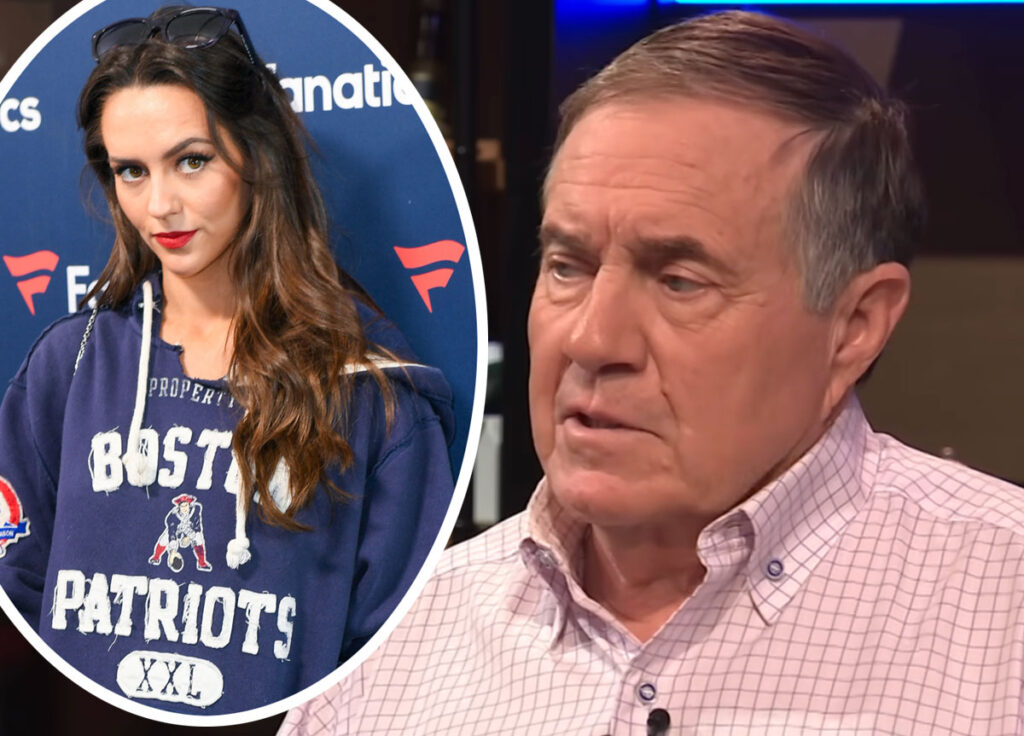 Jordon Hudson Caught On Hot Mic Being Such A Mean Diva Before Bill Belichick Interview!