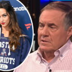 Jordon Hudson Caught On Hot Mic Being Such A Mean Diva Before Bill Belichick Interview!