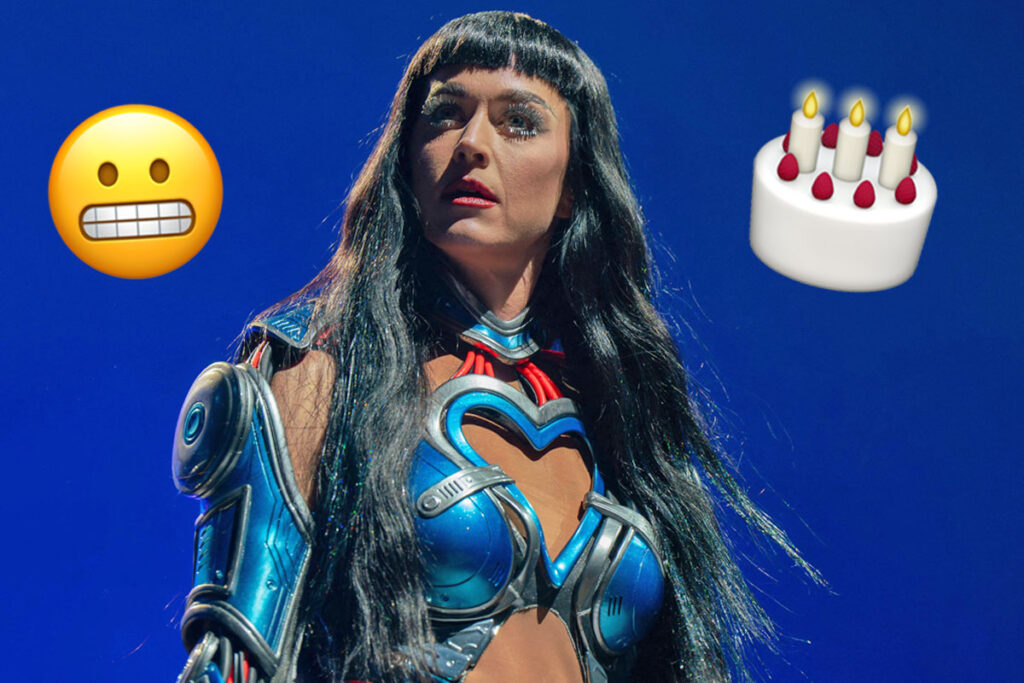 Katy Perry SLAMMED For Smashing Her Birthday Cake As Backup Dancers Eat It Off The Floor!