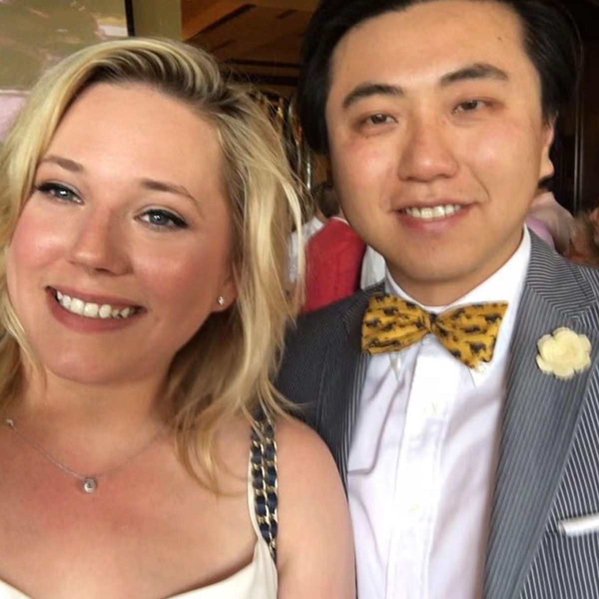 Kristina McMullin and husband Xuan Si