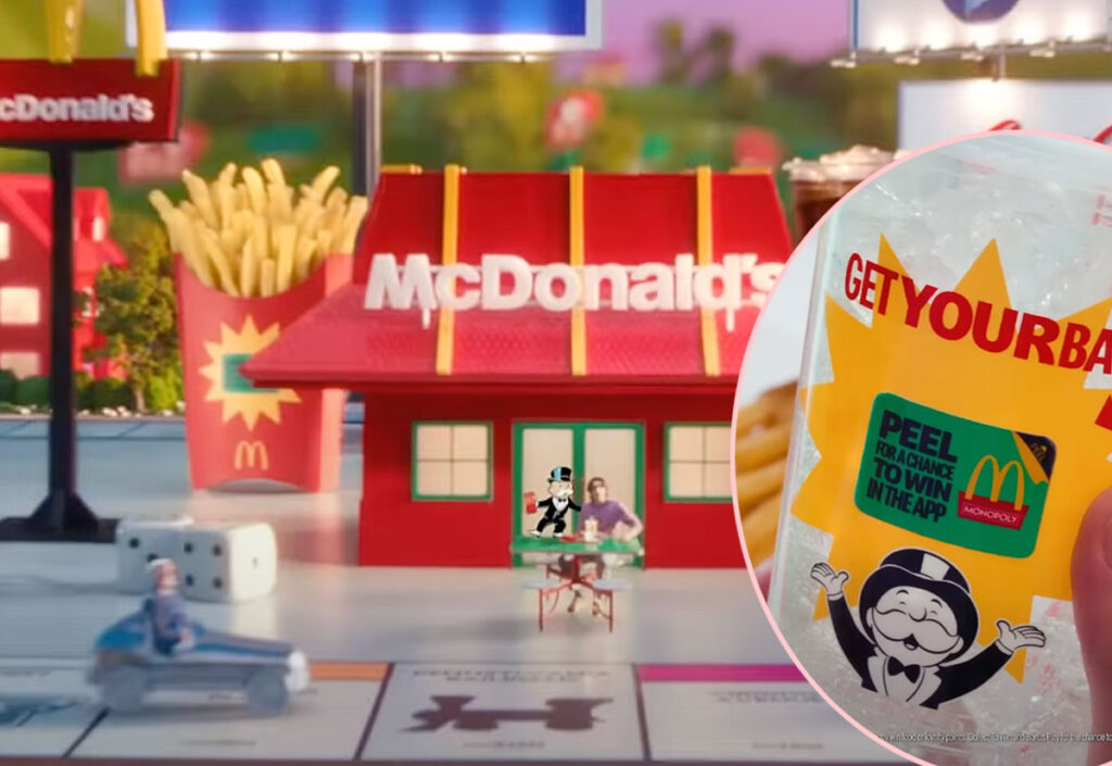 McDonald’s Monopoly Is '200 TIMES HARDER' To Win Than The Mega Millions Lottery, Per Bombshell Report!