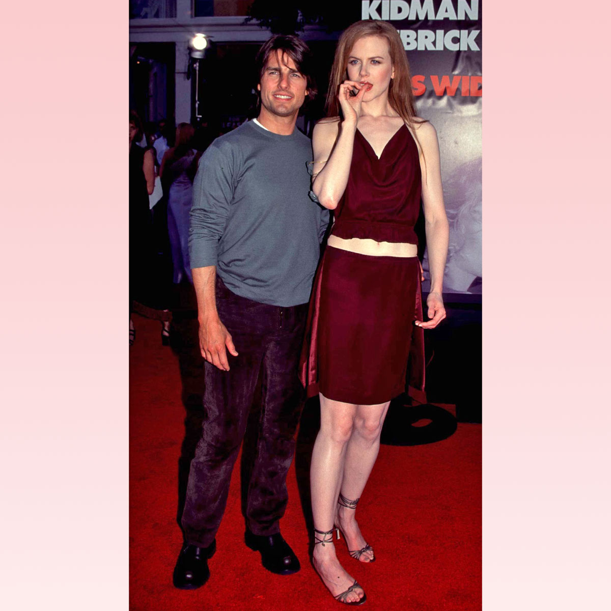 Nicole Kidman taller than Tom Cruise