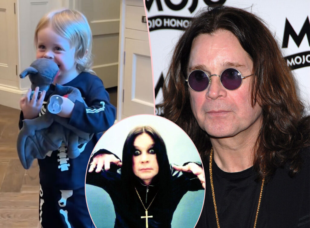 Ozzy Osbourne's Grandson Recreates His Infamous Bat Moment With Stuffed Toy: 'Learned From The Greatest'