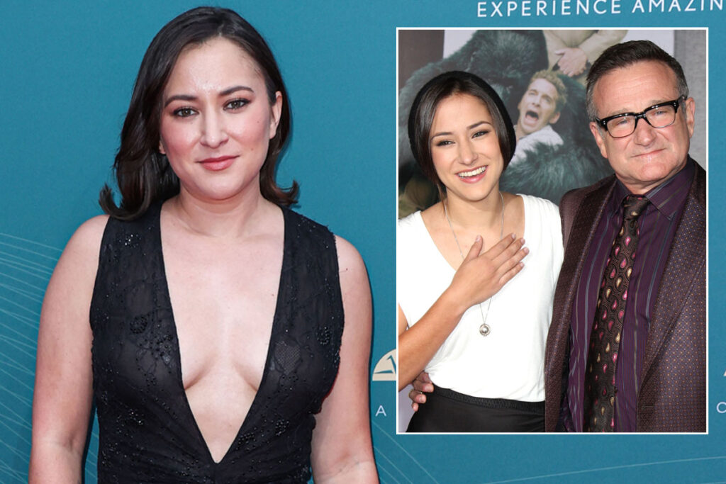 Robin Williams’ Daughter Zelda SLAMS ‘Gross’ AI Videos Fans Are Sending Her Of The Late Actor!
