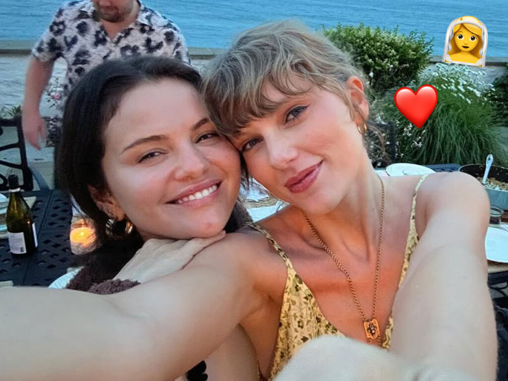 Selena Gomez Finally Shares Pics Of Taylor Swift At Her Wedding! This Dress Is INSANE!