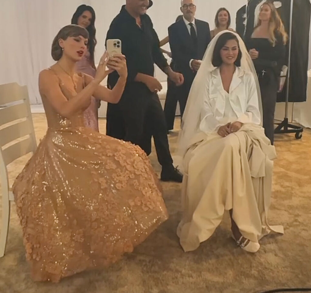 Selena Gomez FINALLY Shares Pics Of Taylor Swift At Her Wedding