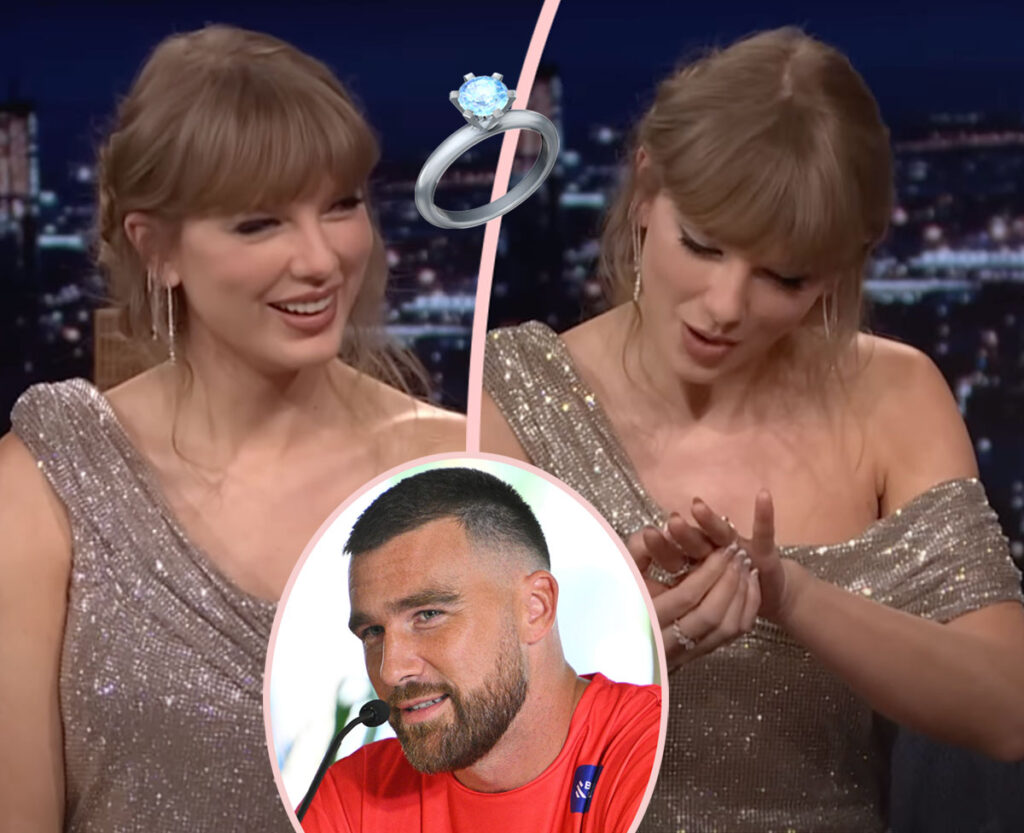 Taylor Swift ALREADY Wearing Wedding Band 2 Months After Travis Kelce Proposal!