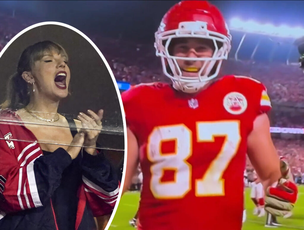Travis Kelce Does Taylor Swift’s Fate of Ophelia To Celebrate Historic 100th Touchdown!