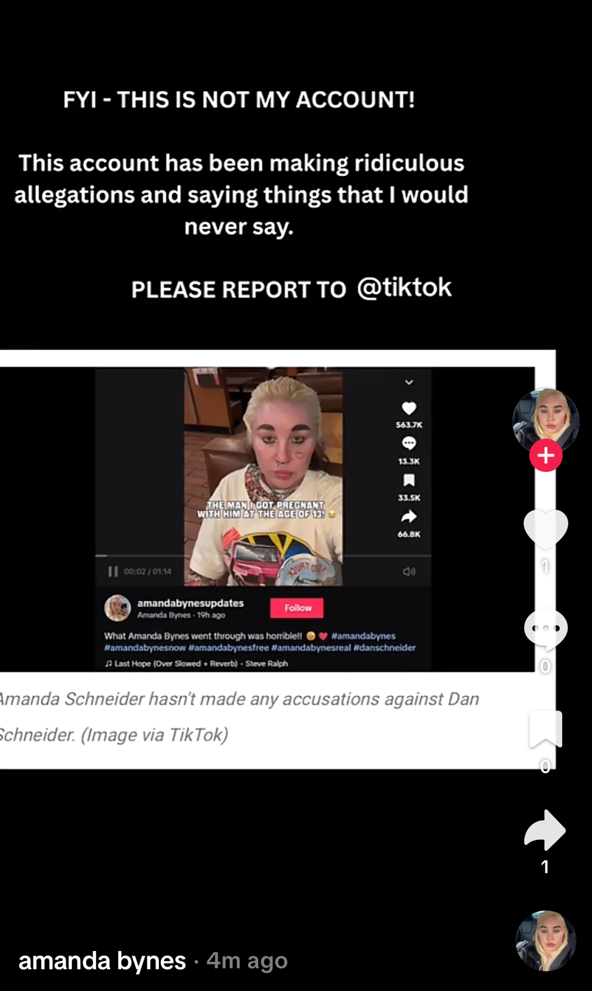 Amanda Bynes Breaks Silence On Shocking Viral TikTok Claiming Dan Schneider Got Her Pregnant At 13!