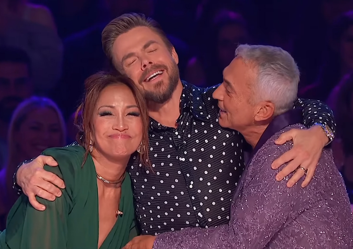 New <i>DWTS</i> Feud?! Carrie Ann Inaba Likes SUPER Shady Comments About Fellow Judge Derek Hough! 