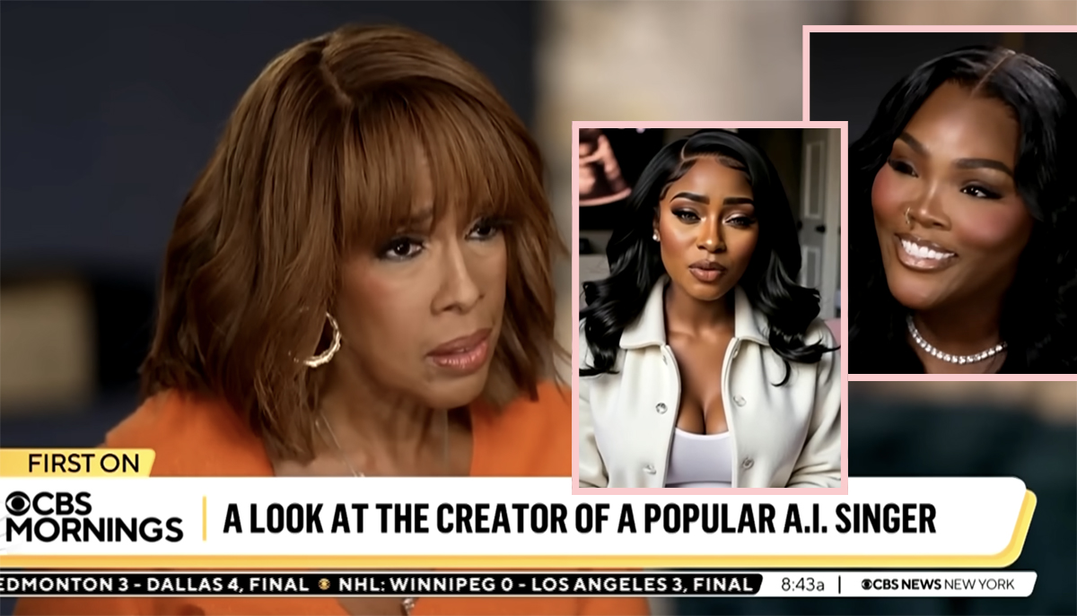 Gayle King’s HILARIOUS READ Of This AI ‘Singer’ Is A Must-See! Gayle King’s HILARIOUS READ Of This AI ‘Singer’ Is A Must-See!