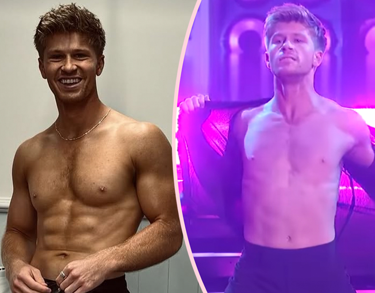 EXCLUSIVE! Robert Irwin RIPS HIS SHIRT OFF In Hottest Performance Yet On DWTS Tour -- WATCH!
