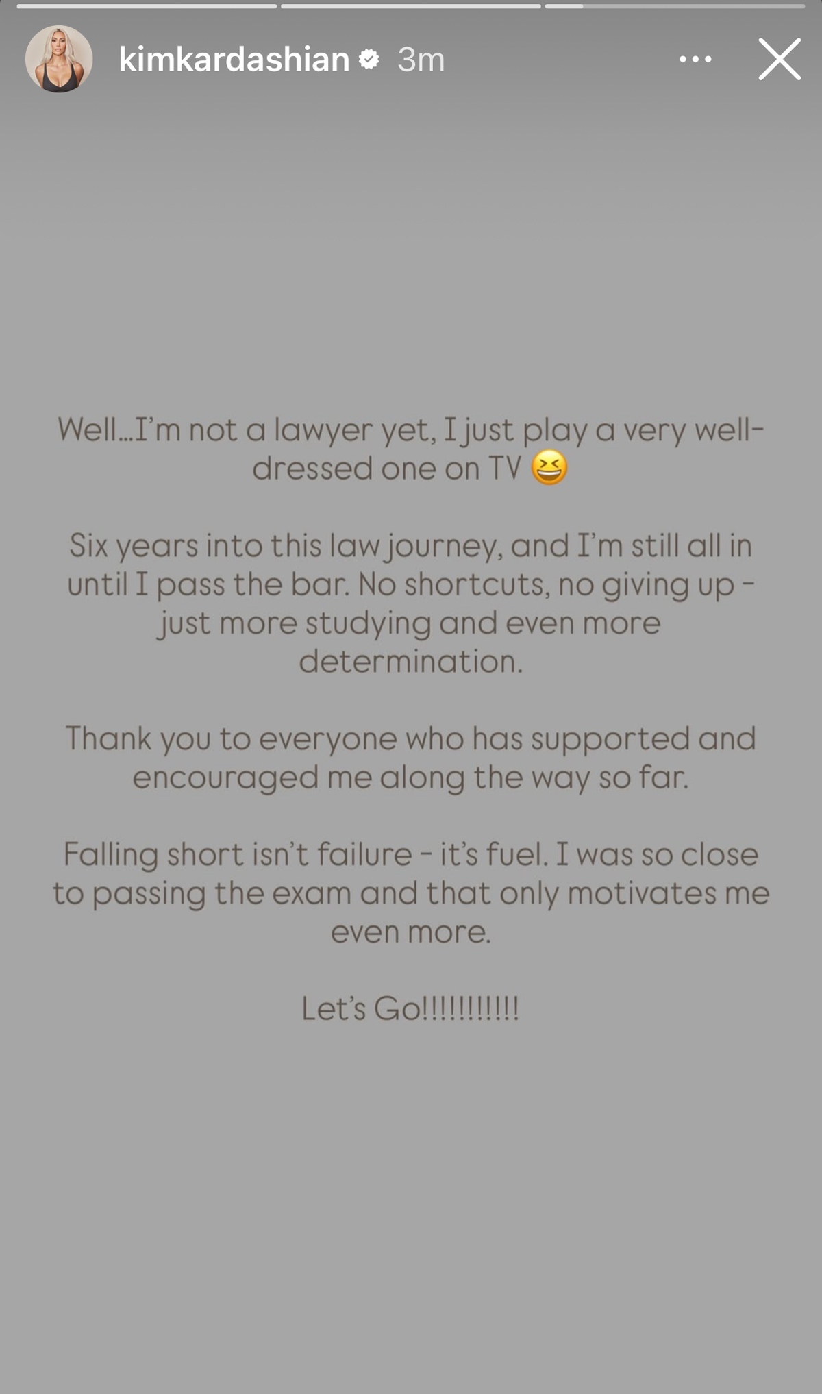 Kim Kardashian Bar Exam Results Are In!