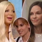 Tori Spelling Theorizes Why Hilary Swank Was Fired From Beverly Hills, 90210!