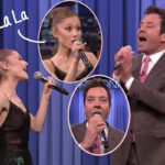 Ha!! Ariana Grande & Jimmy Fallon’s Duets Are A MUST WATCH!