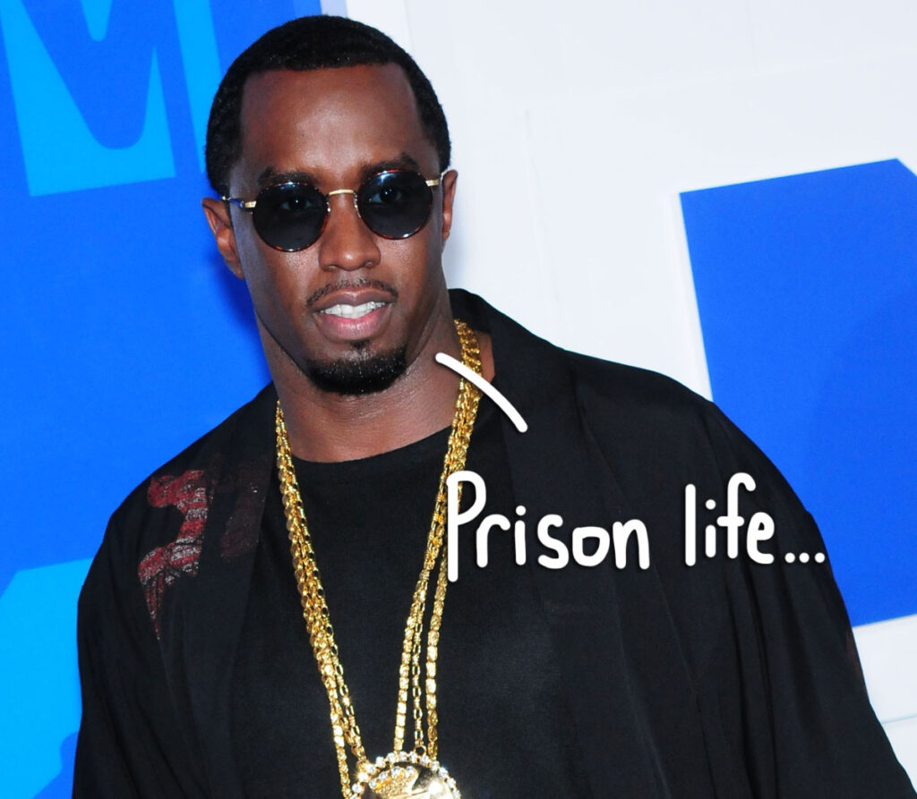 Diddy Put To Work Behind Bars After Getting Busted For Hooch -- See First Video Footage In Jail!