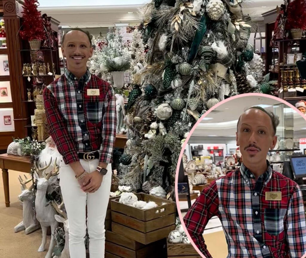 TikToker & Dillard's Floor Manager Goes Viral For IMMACULATE Christmas Display: 'Yes Cody'!!