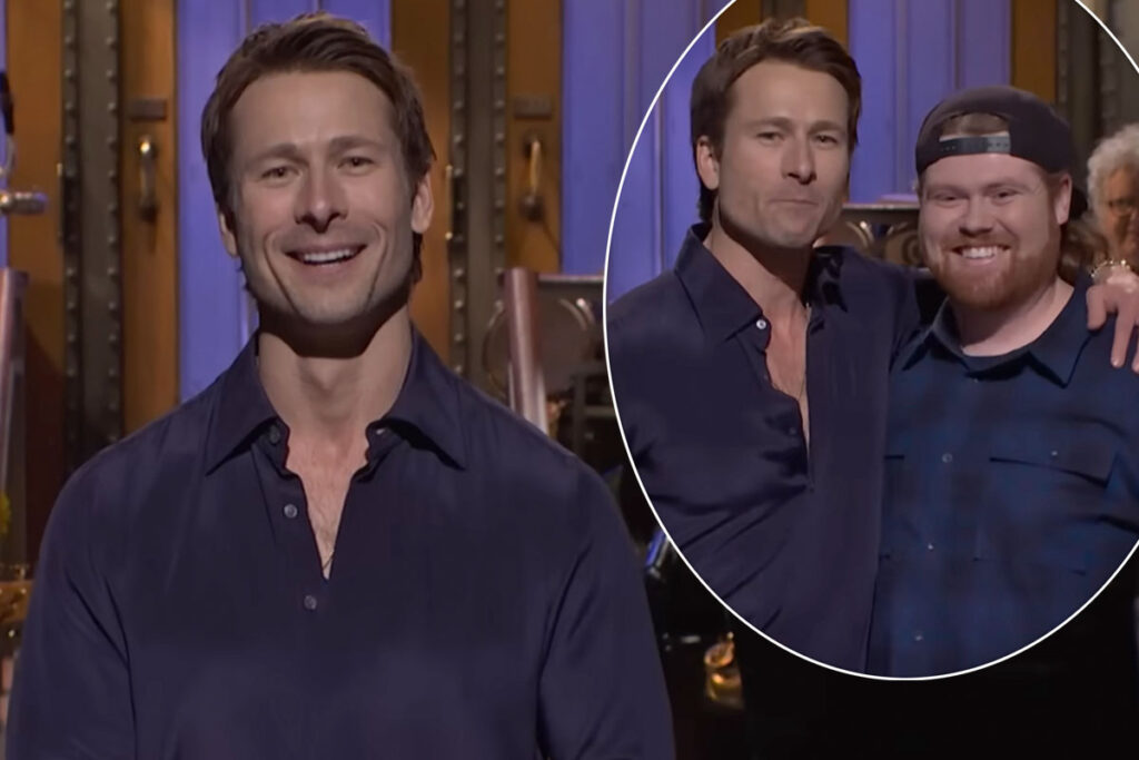 Glen Powell Brings Out His UPS Driver During SNL Monologue For The SWEETEST ‘Full Circle’ Reason!