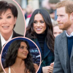 Kim Kardashian & Kris Jenner SNUB Meghan Markle -- Delete Photos Of Her & Prince Harry At Birthday Party!