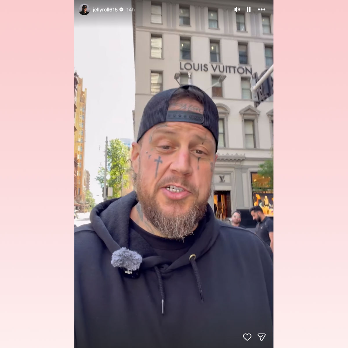 Jelly Roll SLAMS Louis Vuitton For Treating Him 'Like A Criminal