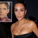 Kim Kardashian Wore Gown Just Like Halle Berry Donned In James Bond Film To Mom Kris Jenner's Birthday Party -- LOOK!