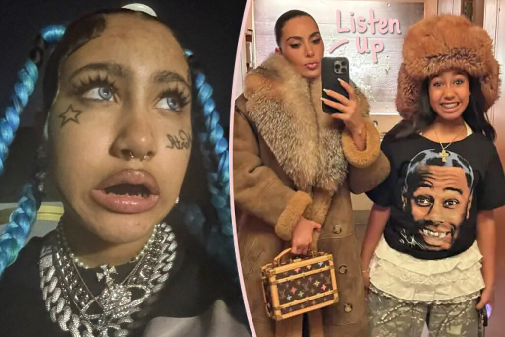 Kim Kardashian & North West Respond To Backlash Over The Tween’s Piercing!