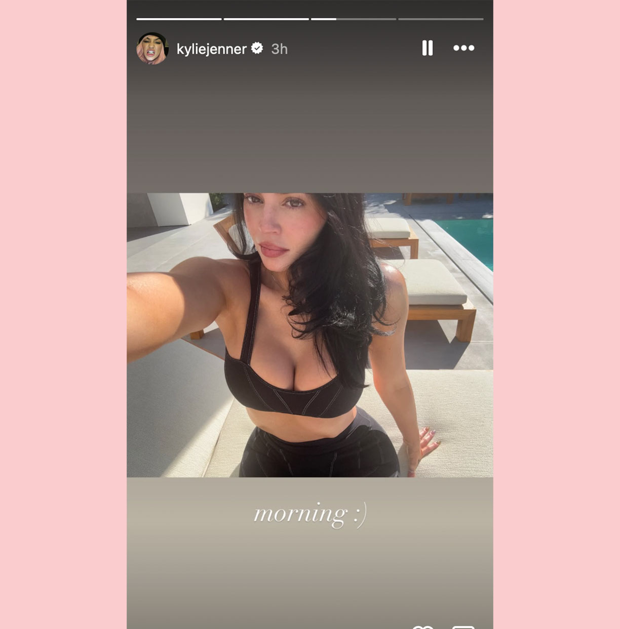 Kylie jenner thirst trap thanksgiving