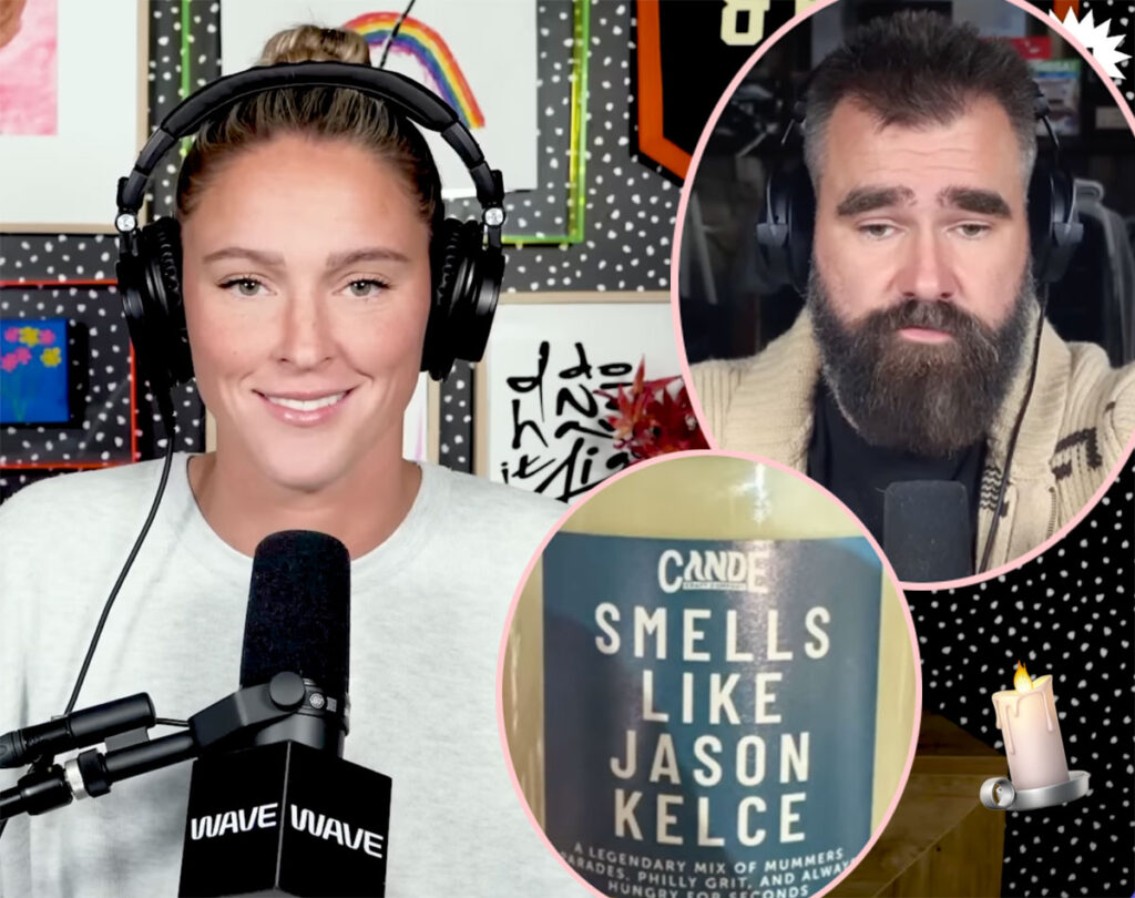 Kylie Kelce's Savage Reaction To Candle That 'Smells Like Jason Kelce(02)