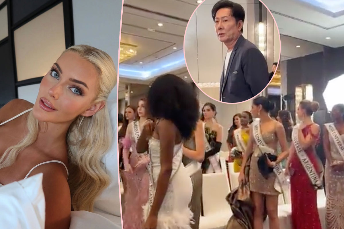 Miss Universe Storms Out Of Event After Vice President Trashes Miss Mexico