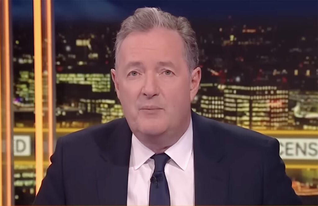 Piers Morgan interviewing Meghan Markle and Prince Harry